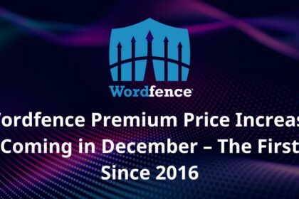 Wordfence Premium Price Increase Coming in December – The First Since 2016
