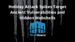 Holiday Attack Spikes Target Ancient Vulnerabilities and Hidden Webshells