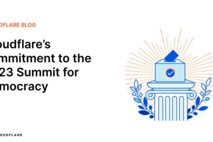 Cloudflare’s commitment to the 2023 Summit for Democracy