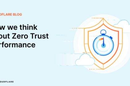 How we think about Zero Trust Performance