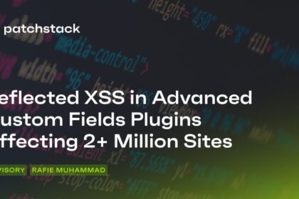 Reflected XSS in Advanced Custom Fields Plugins