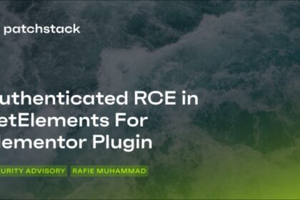RCE vulnerability in JetElements For Elementor Plugin