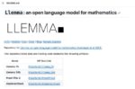 LLEMMA – neuron carries mathematics It’s time for schoolchildren and students to rejoice: it’s launched