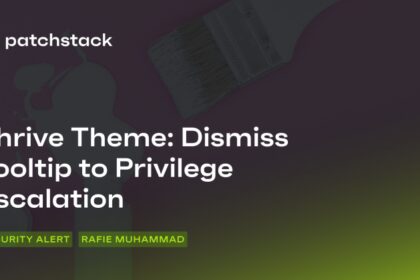 Thrive Theme: Dismiss Tooltip to Privilege Escalation