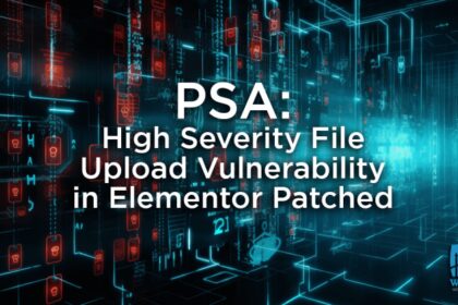 High Severity File Upload Vulnerability in Elementor Patched