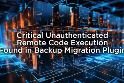 Critical Unauthenticated Remote Code Execution Found in Backup Migration Plugin