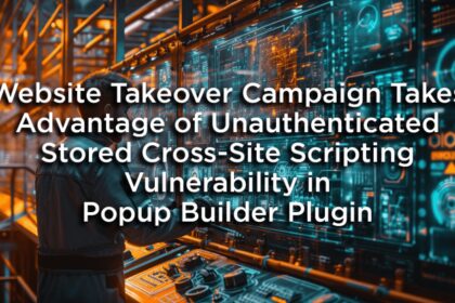 Website Takeover Campaign Takes Advantage of Unauthenticated Stored Cross-Site Scripting Vulnerability in Popup Builder Plugin