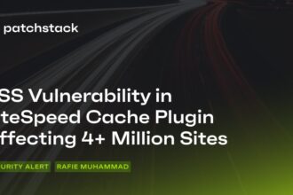 XSS Vulnerability in LiteSpeed Cache Plugin Affecting 4+ Million Sites