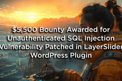 $5,500 Bounty Awarded for Unauthenticated SQL Injection Vulnerability Patched in LayerSlider WordPress Plugin