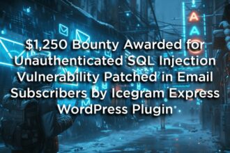 $1,250 Bounty Awarded for Unauthenticated SQL Injection Vulnerability Patched in Email Subscribers by Icegram Express WordPress Plugin