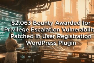 $2,063 Bounty Awarded for Privilege Escalation Vulnerability Patched in User Registration WordPress Plugin