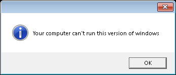 If you see this message (or no message at all), the Trojan installed successfully