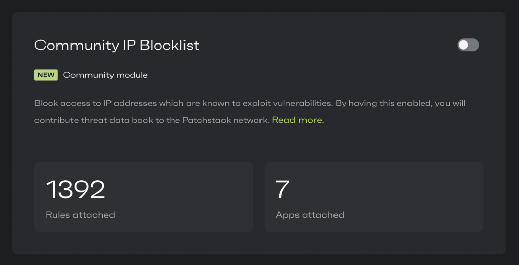 patchstack community plan
