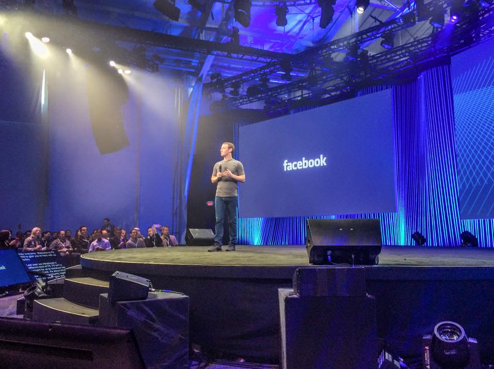 Mark Zuckerberg at Facebook F8 2015